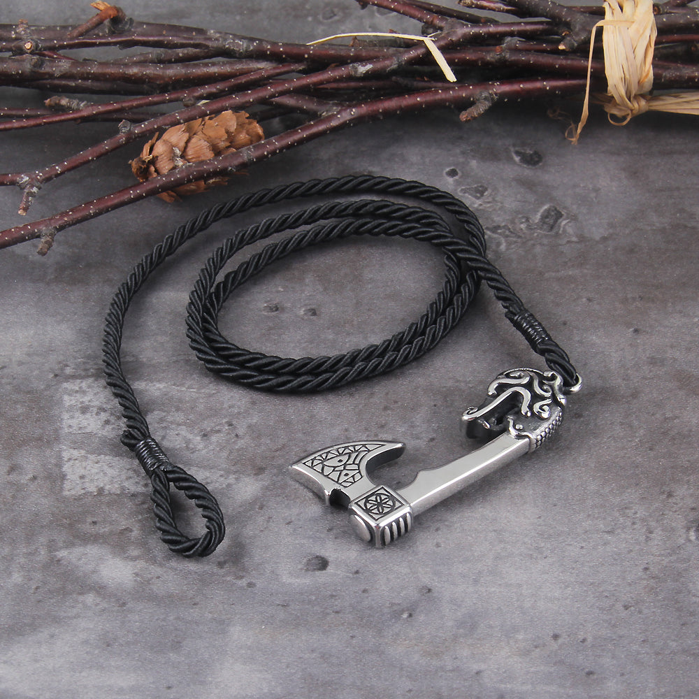 Dragon Axe Bracelet - Viking Valor