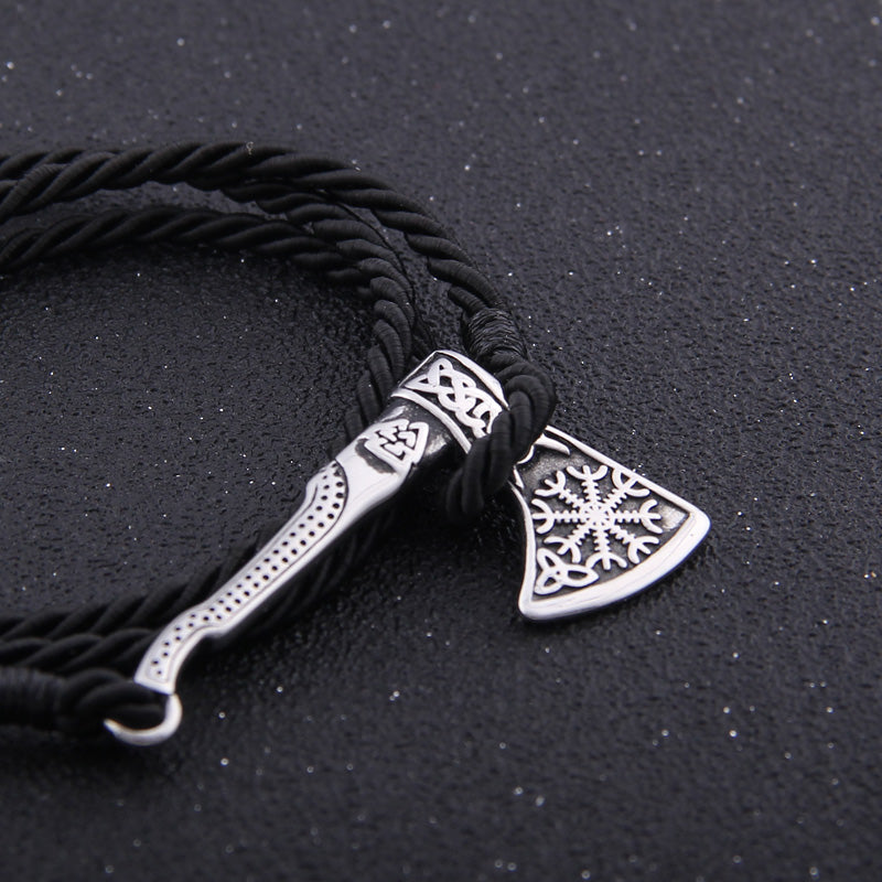 Premium Helm Axe Bracelet - Viking Valor