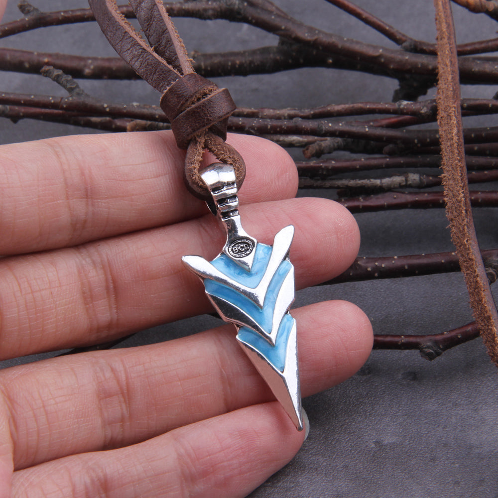 Lightning Arrowhead Pendant - Viking Valor