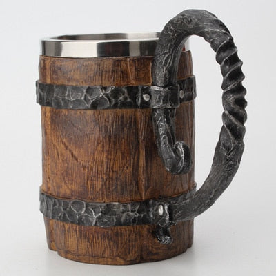 Medieval Wooden Mead Mug ⋆ Swords Magic And Dragons