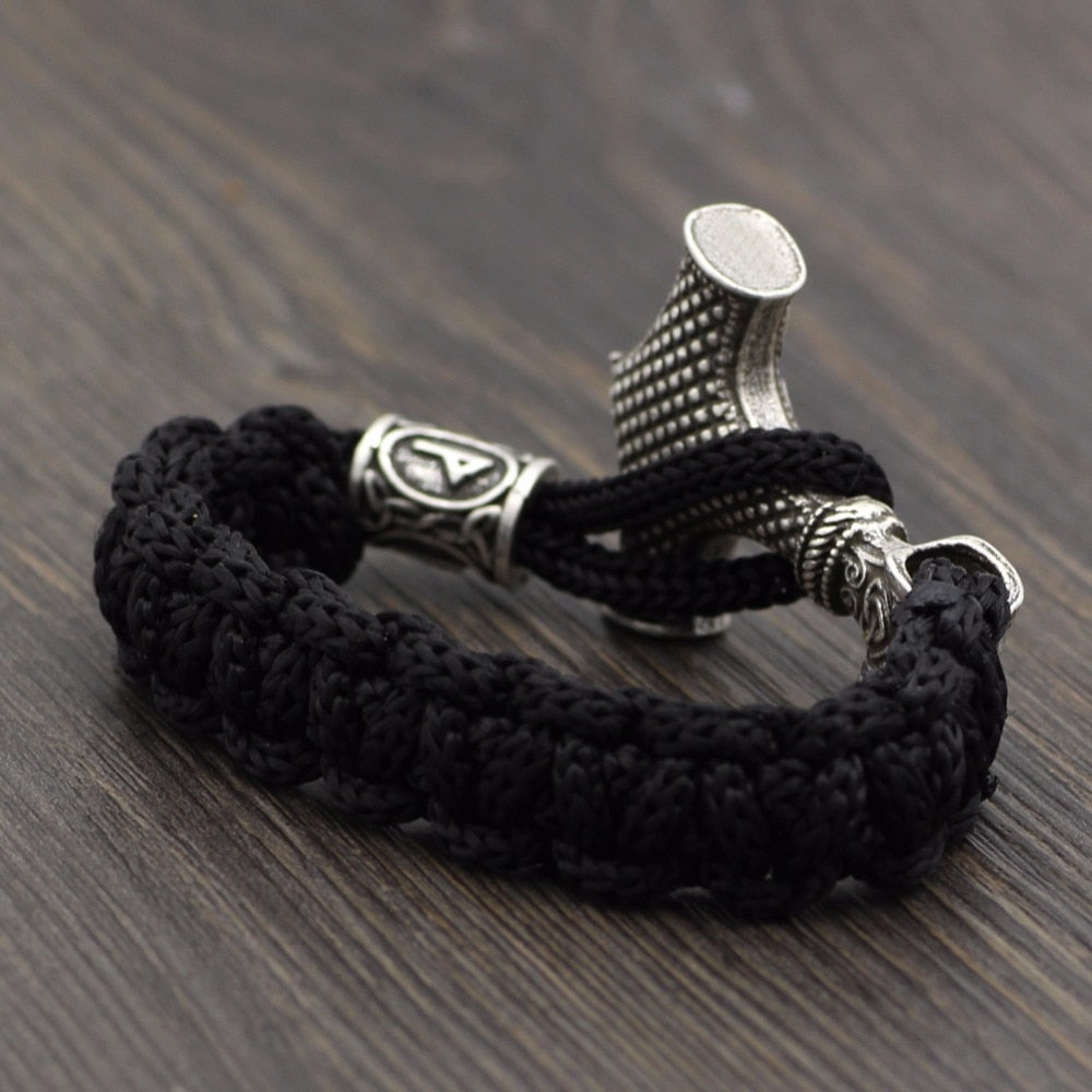 Mjolnir Rune Bracelet
