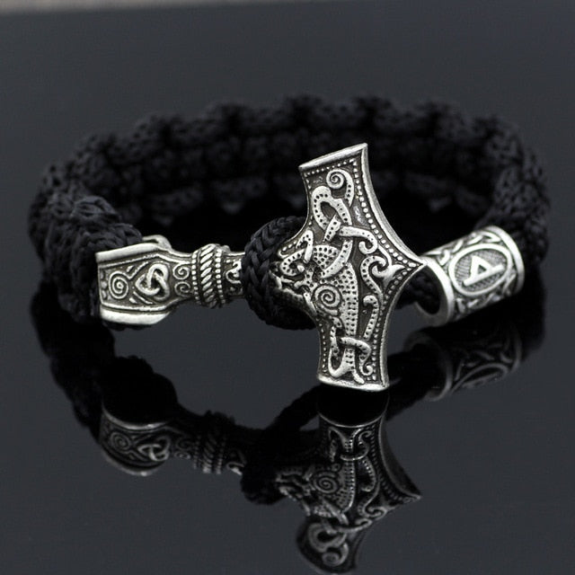 Mjolnir Rune Bracelet