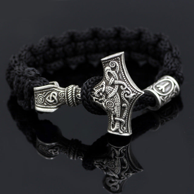 Mjolnir Rune Bracelet