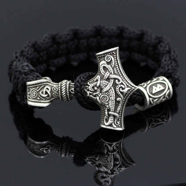 Mjolnir Rune Bracelet