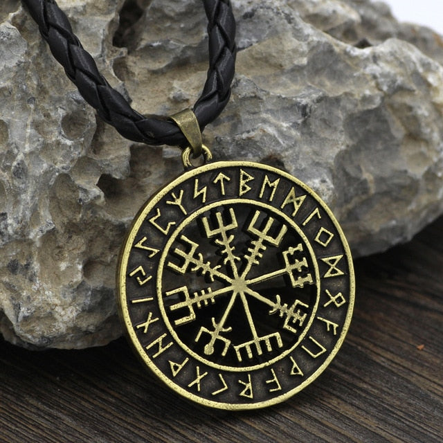 Vegvisir Rune Necklace - Viking Valor