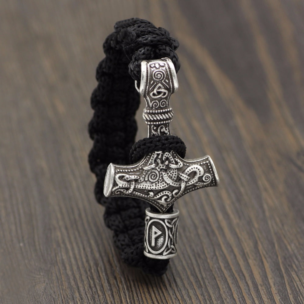 Mjolnir Rune Bracelet