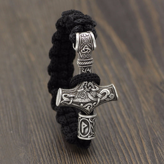 Mjolnir Rune Bracelet