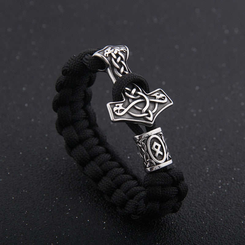 Mjolnir Strength Bracelet - Viking Valor