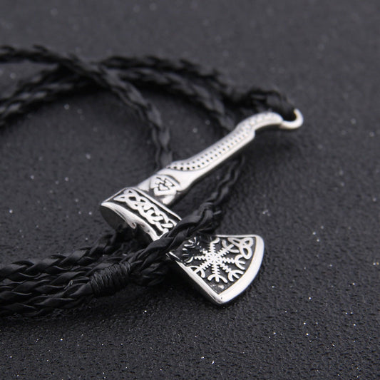 Premium Helm Axe Bracelet - Viking Valor