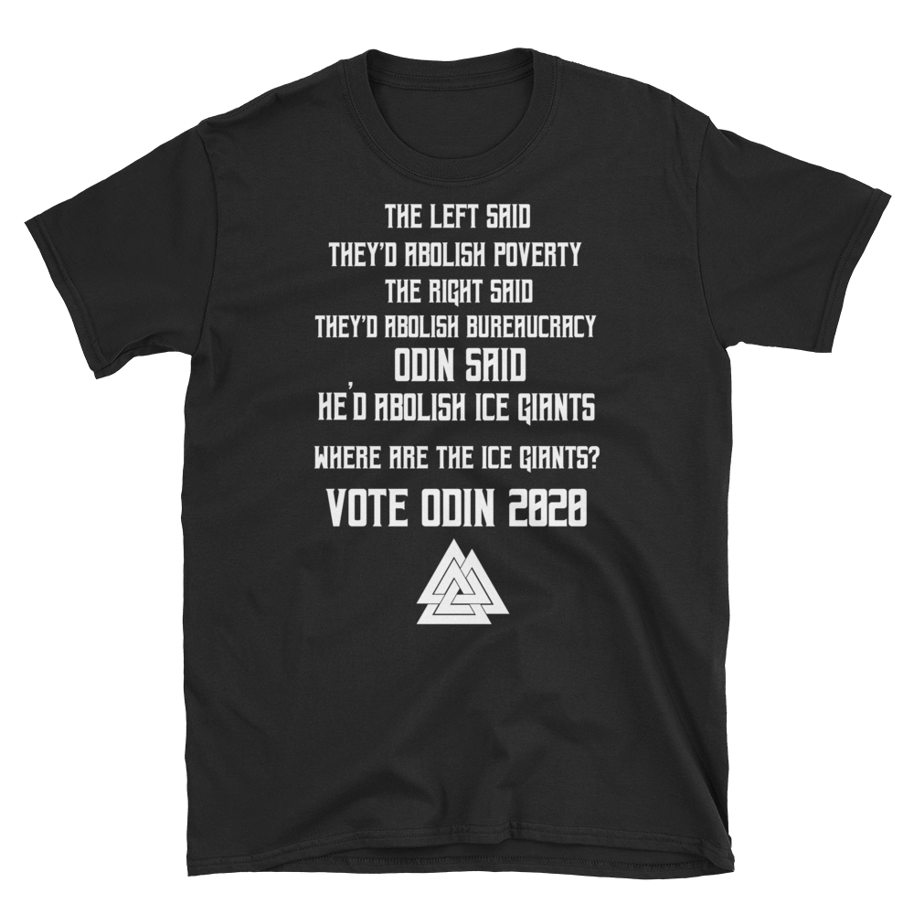 Vote Odin 2020 - Tee - Viking Valor