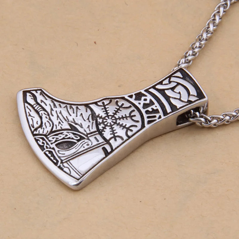 Odin Axe Necklace