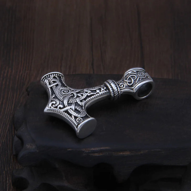 Premium Mjolnir Pendant - S925 Sterling Silver