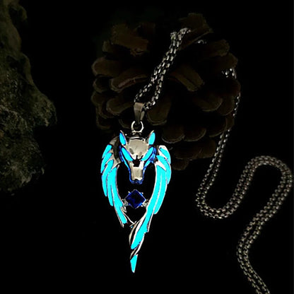 Lunar Nightwolf Pendant