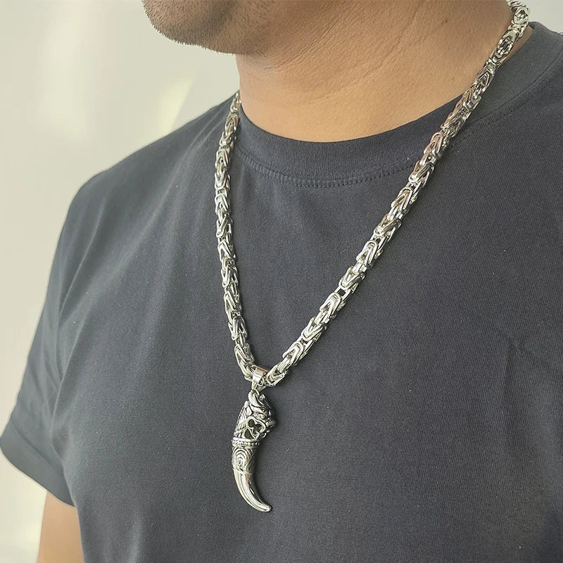 Byzantine Wolf Claw Necklace