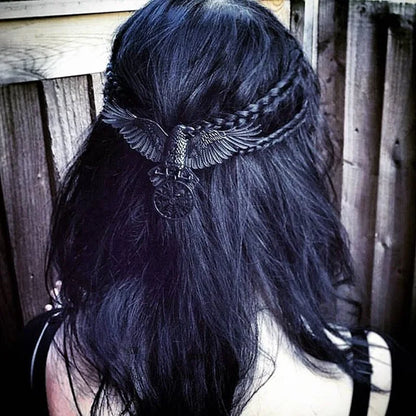 Majestic Raven Hairpin