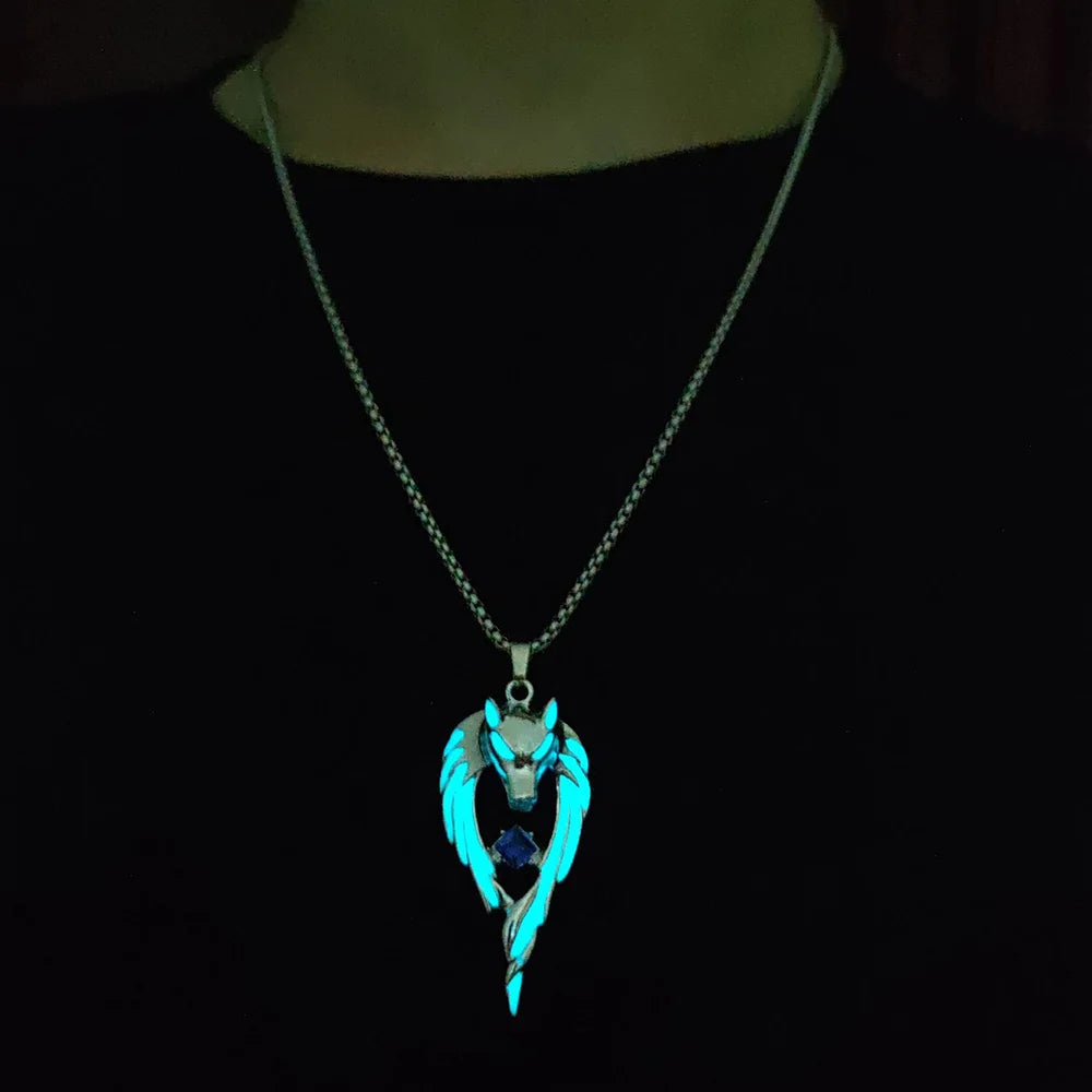 Lunar Nightwolf Pendant