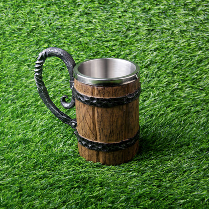 Mead Keg Mug - Viking Valor