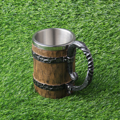 Mead Keg Mug - Viking Valor