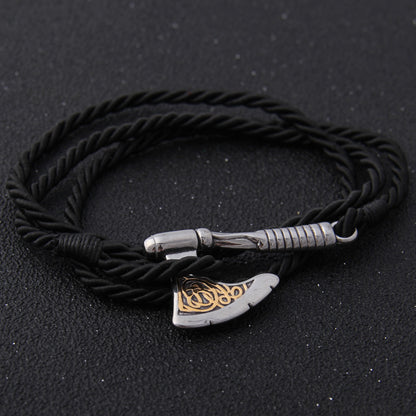 Golden Ember™ Axe Bracelet - Viking Valor