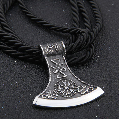 Vegvisir Axe Pendant - Viking Valor