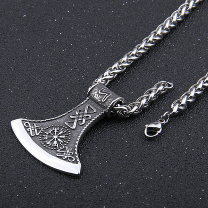 Vegvisir Axe Pendant - Viking Valor