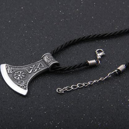 Vegvisir Axe Pendant - Viking Valor