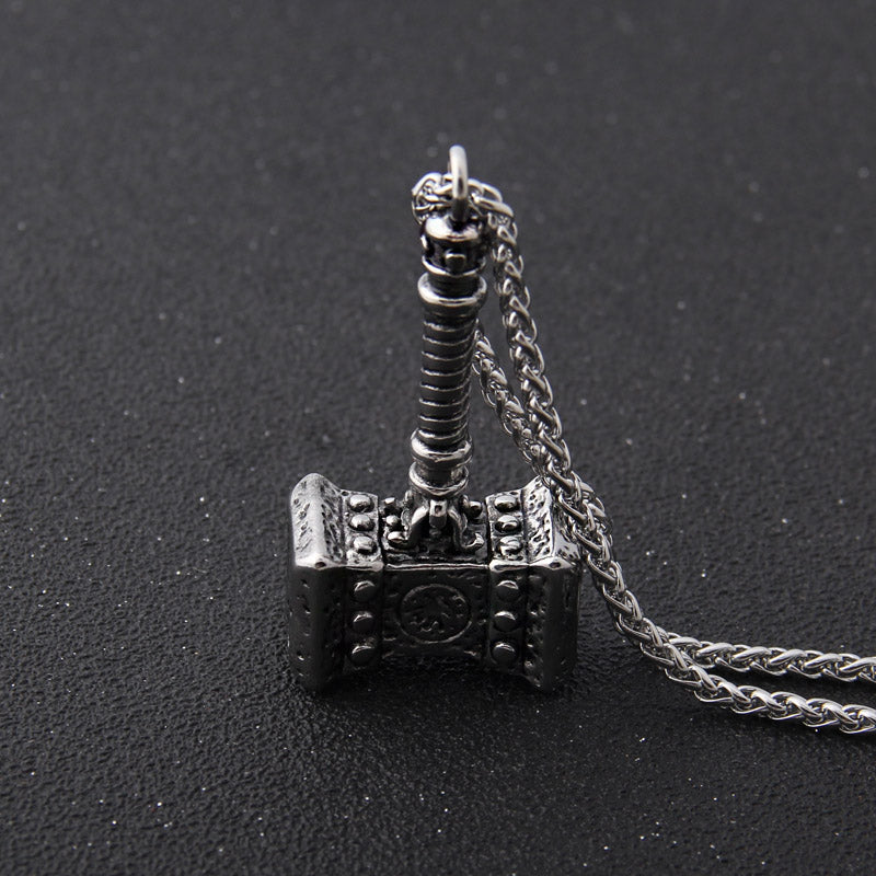 Premium Hammer Necklace - Viking Valor