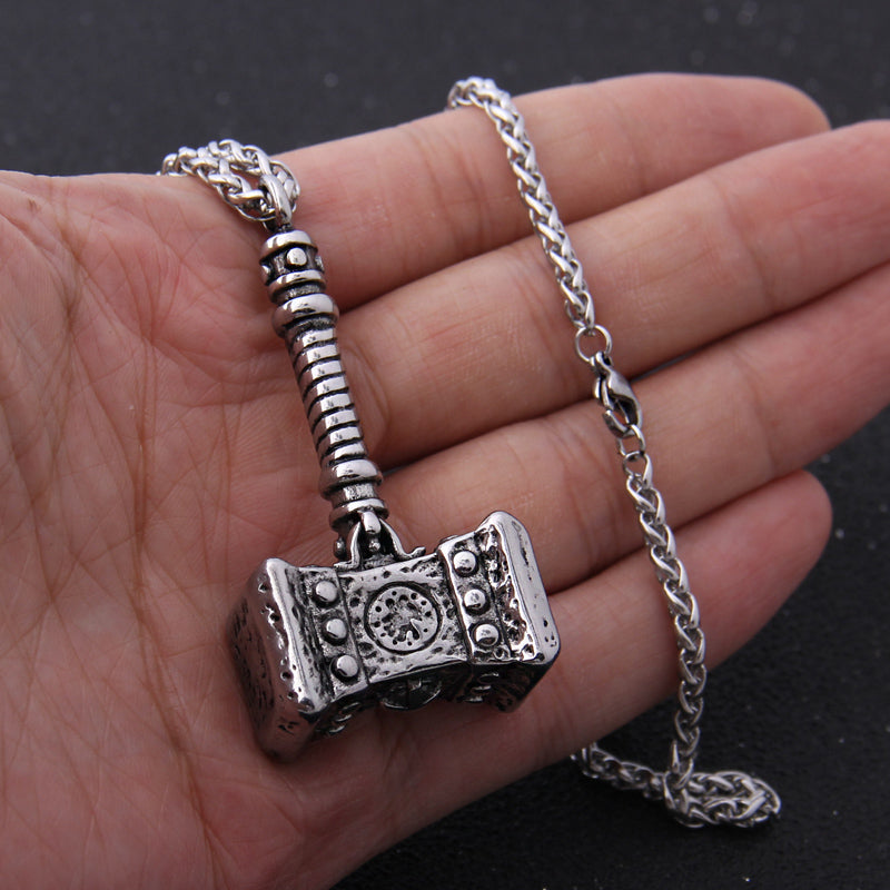 Premium Hammer Necklace - Viking Valor