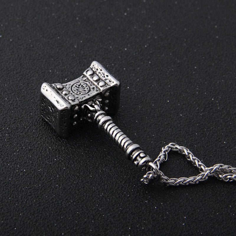 Premium Hammer Necklace - Viking Valor