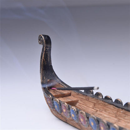 Viking Boat Incense Holder