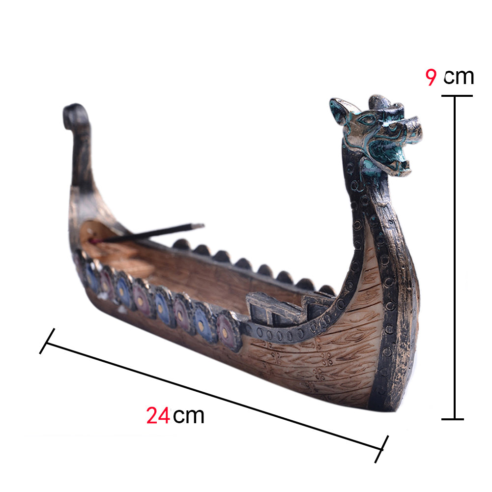 Viking Boat Incense Holder