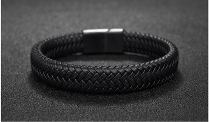 Premium Leather Bracelet - Viking Valor