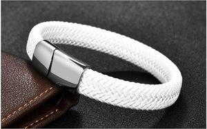 Premium Leather Bracelet - Viking Valor