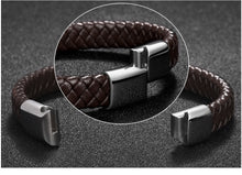 Load image into Gallery viewer, Premium Leather Bracelet - Viking Valor