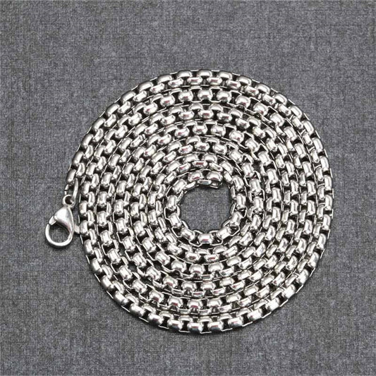 Stainless Steel Box Chain - Viking Valor