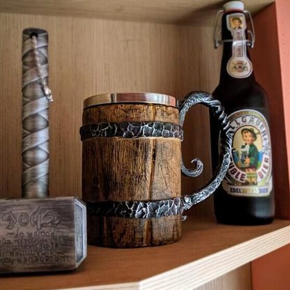 Mead Keg Mug - Viking Valor