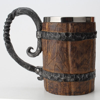 Mead Keg Mug - Viking Valor