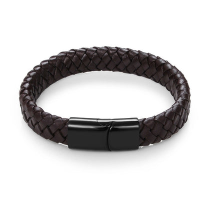 Premium Leather Bracelet - Viking Valor