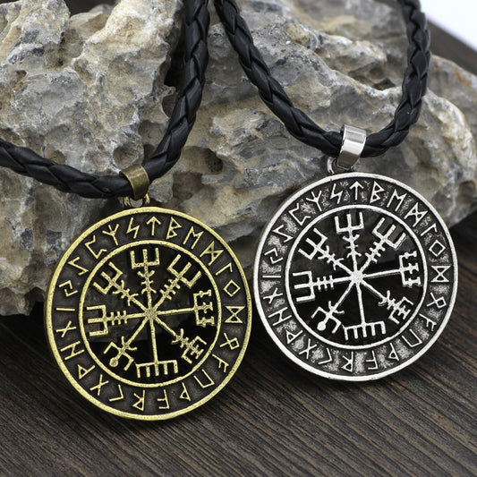 Vegvisir Rune Necklace - Viking Valor