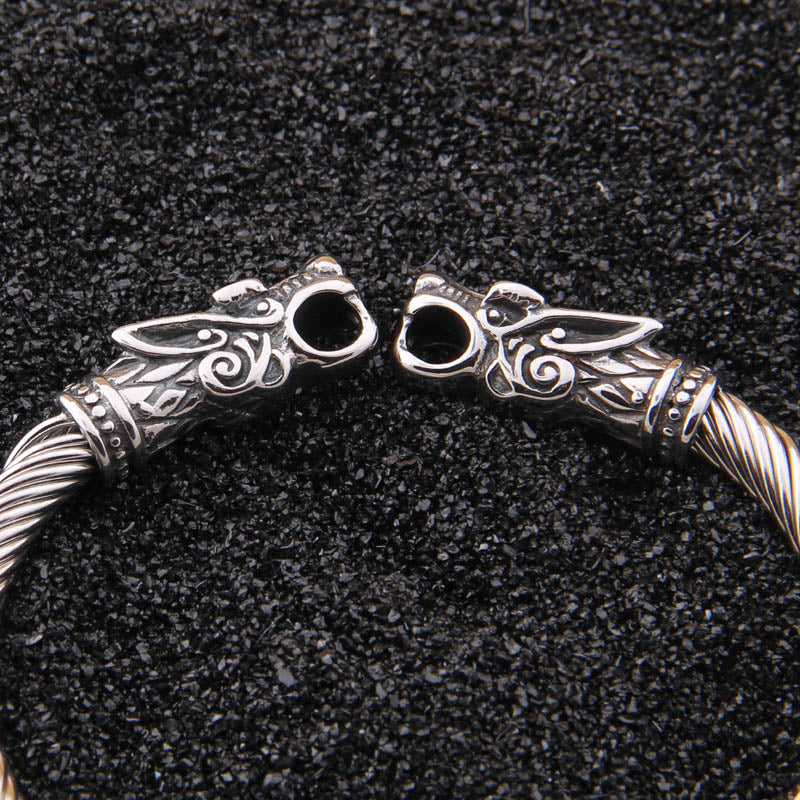 Stainless Steel Arm Ring - Viking Valor