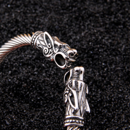 Stainless Steel Arm Ring - Viking Valor