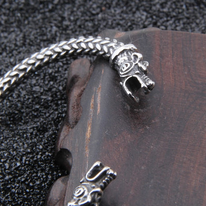 Wolf Arm Ring - Viking Valor