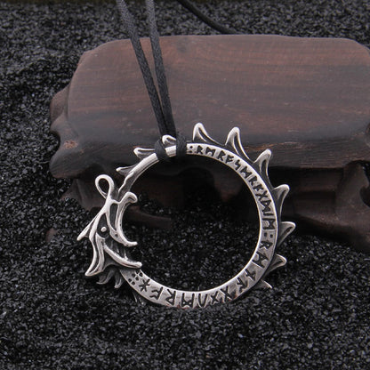 Premium Jormungandr Necklace - Viking Valor