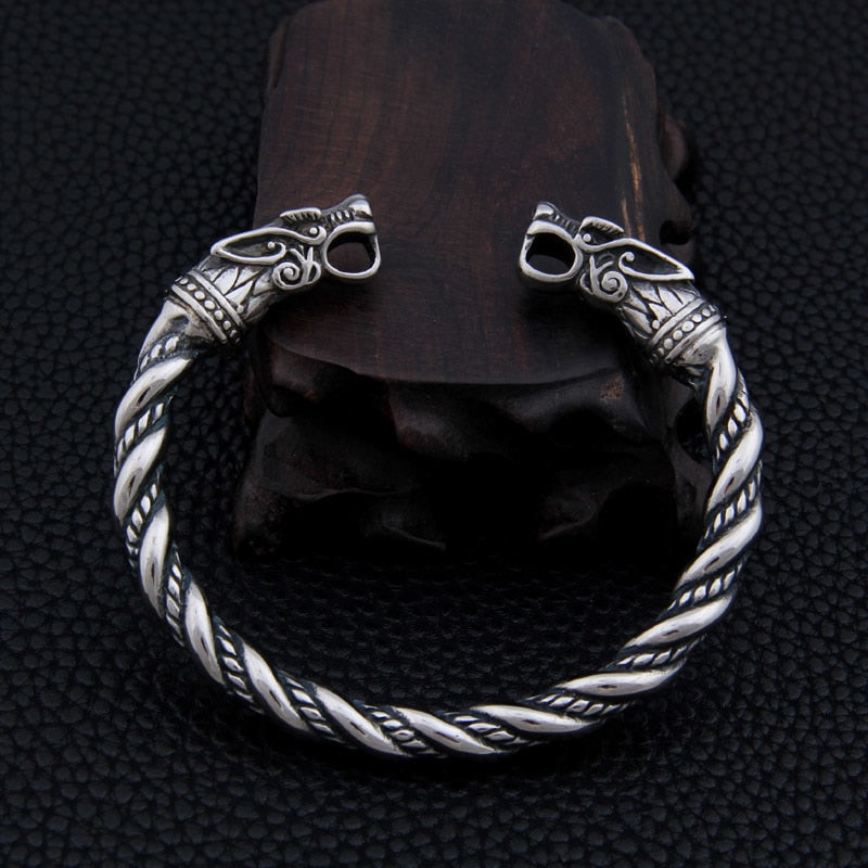 Twined Dragon Arm Ring - Viking Valor