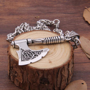 Viking Knot Axe Necklace - Viking Valor