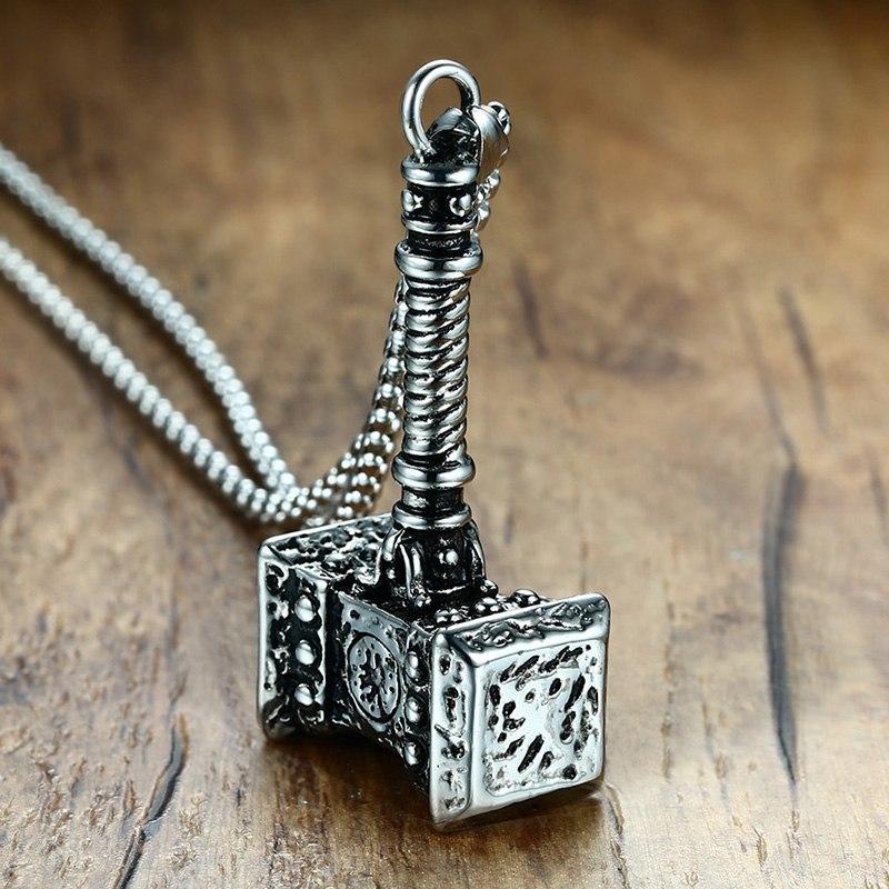 Premium Hammer Necklace - Viking Valor