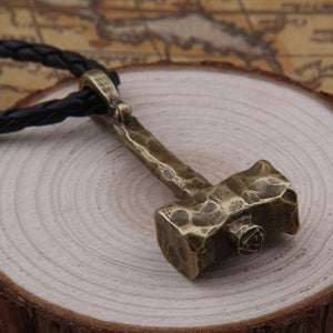 Valknut Mjolnir Necklace - Viking Valor