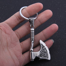 Load image into Gallery viewer, Axe Opener Keychain - Viking Valor