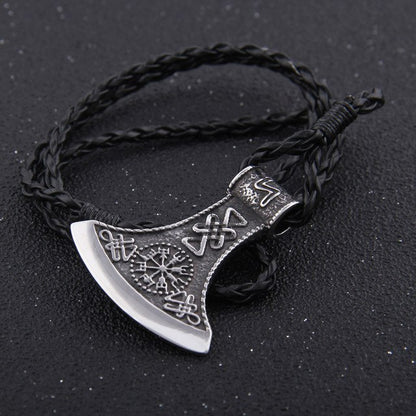 Vegvisir Axe Pendant - Viking Valor