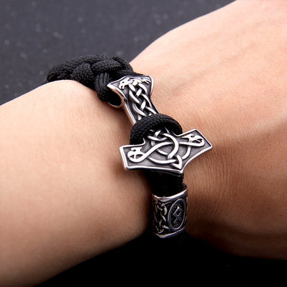 Mjolnir Strength Bracelet - Viking Valor